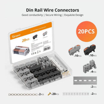 Sonoff Din Rail Wire Connectors 211